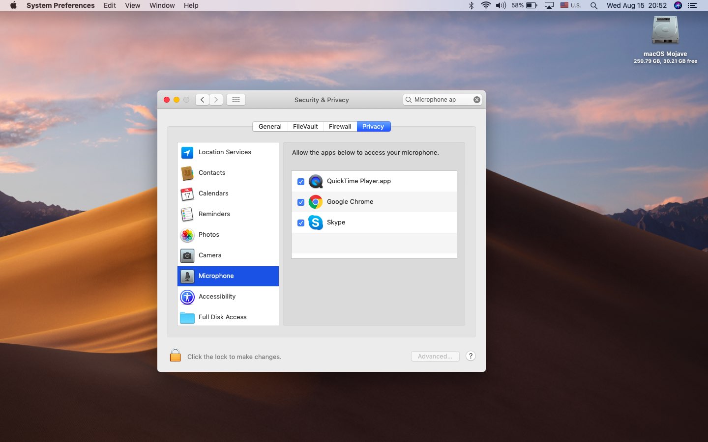 Quit Apps On Mac Wants Access