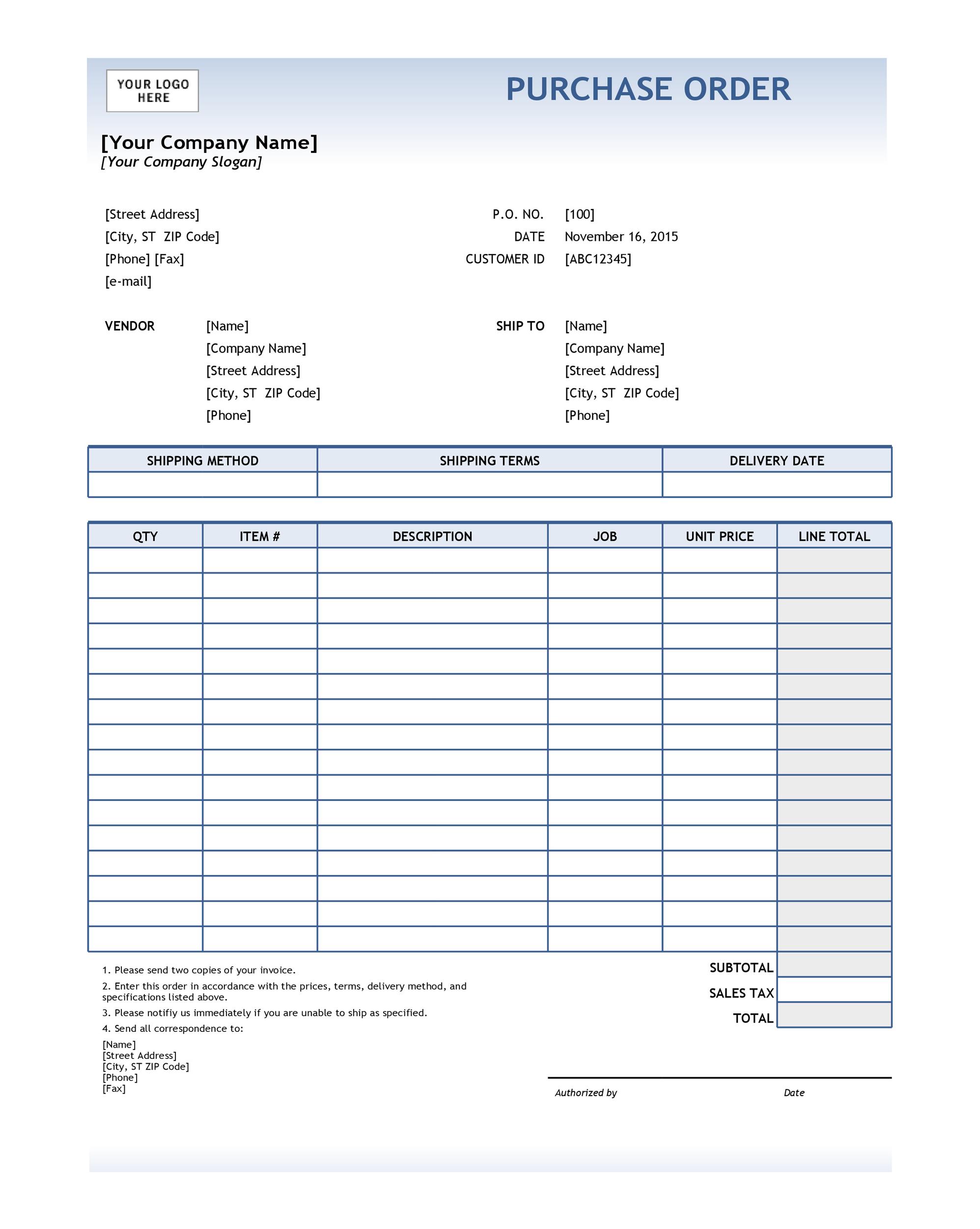 Free Purchase Order Software Mac